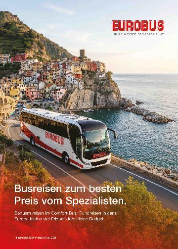 Busreisen zum besten Preis vom Spezialisten (Comfort)