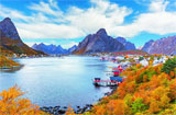 Lappland und Lofoten auf einen Blick im Herbst