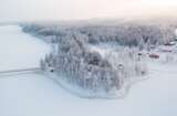 Natur pur im schwedischen Winterland