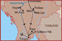 Karte - Myanmar