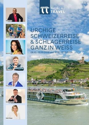 Schlager-Musikreisen mit MS Edelweiss